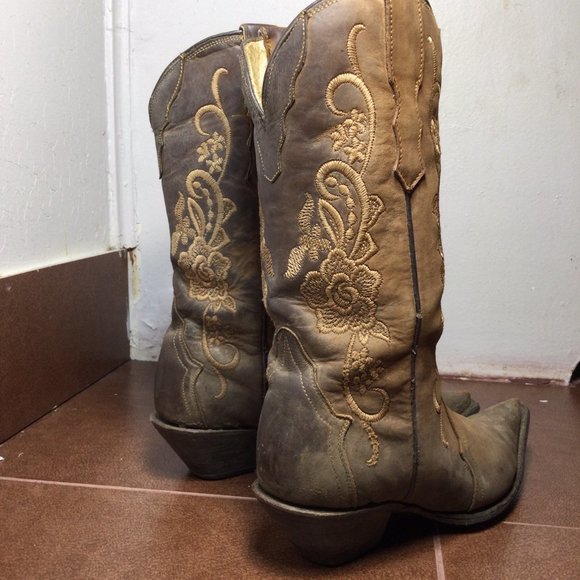 Rudel 90s women  leather cowboy boots - Picture 7 of 10